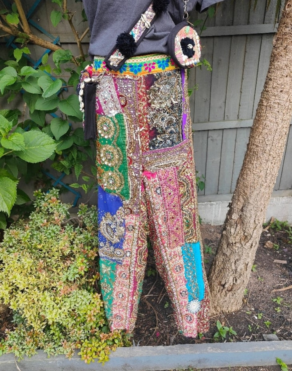 Mykonos jewel trousers 14-16 uk