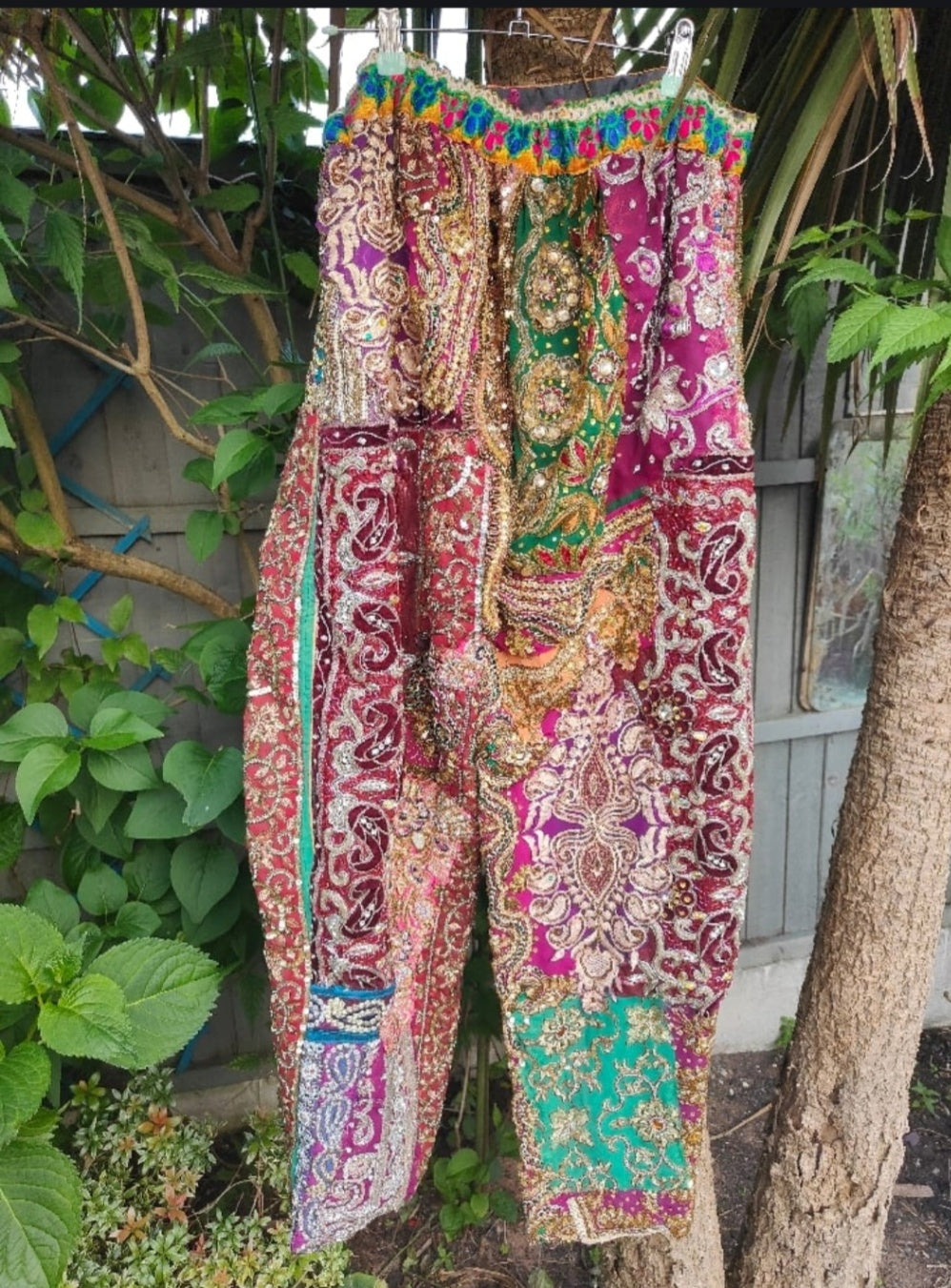 Mykonos jewel trousers 14-16 uk