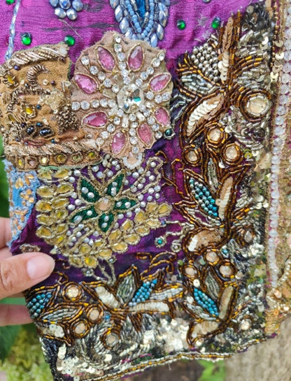 Mykonos jewel sequin shorts 8-12 uk