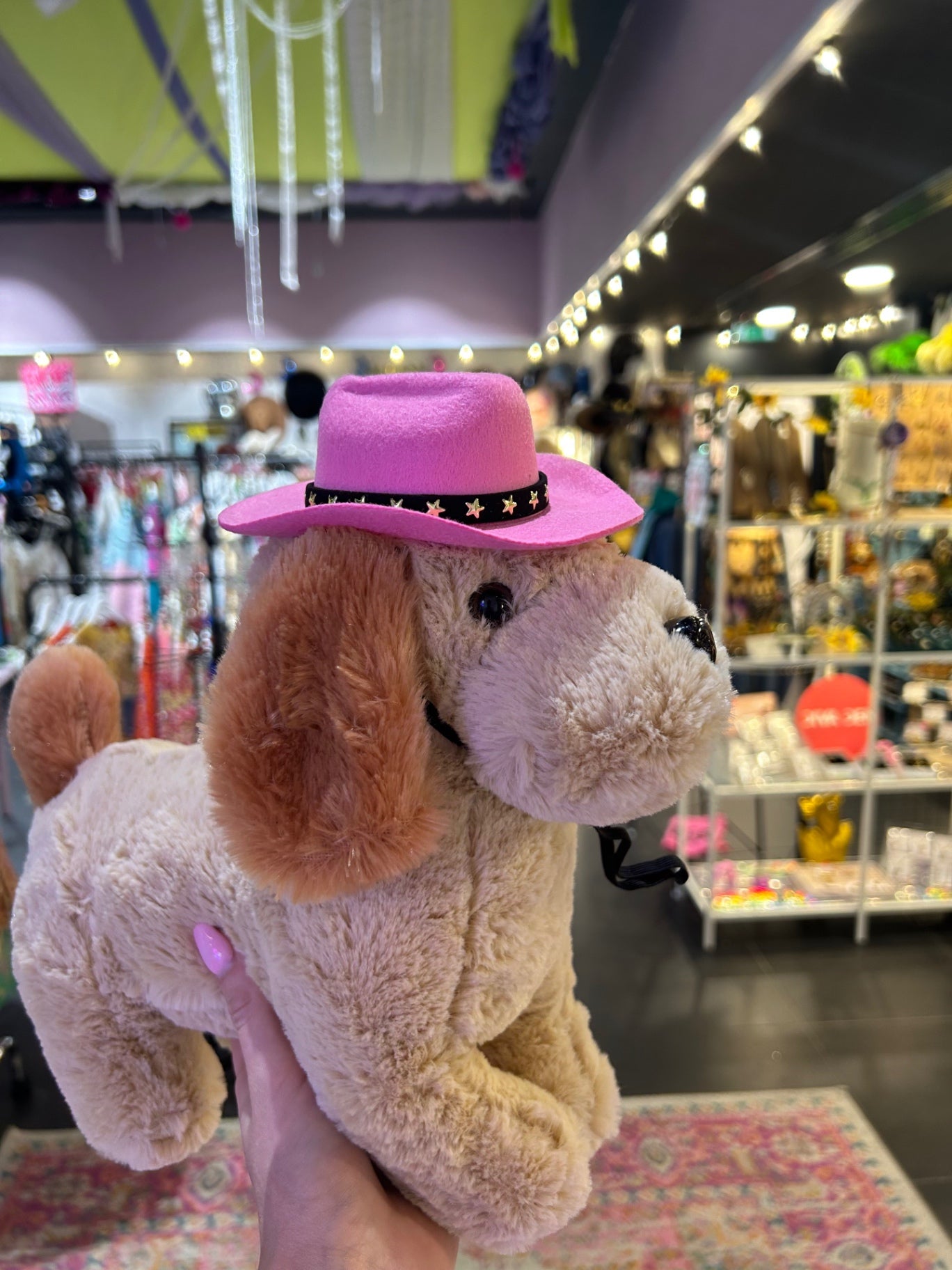 Pet Cowboy Hat - Black