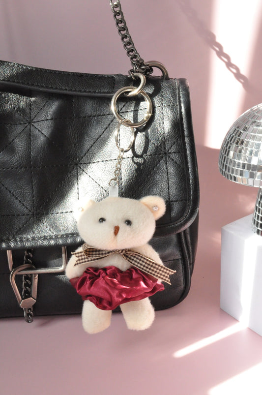 Teddy Bear Bag Charm
