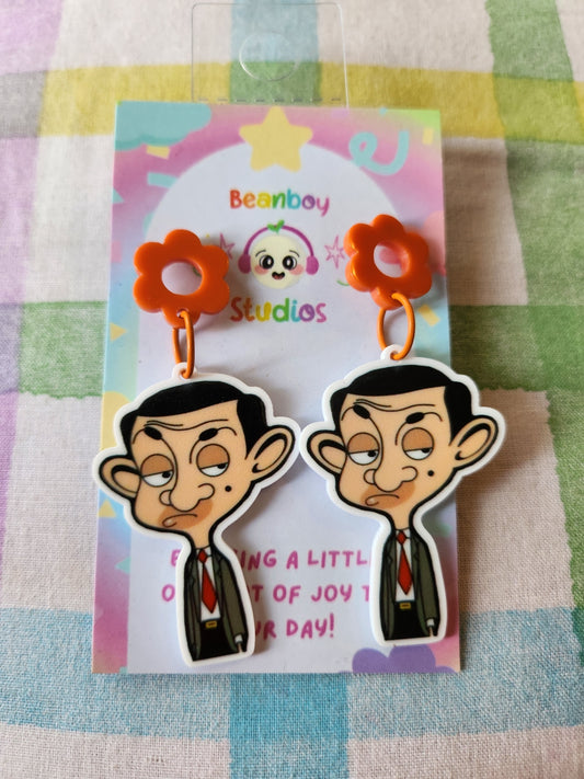 Bean Character Earrings