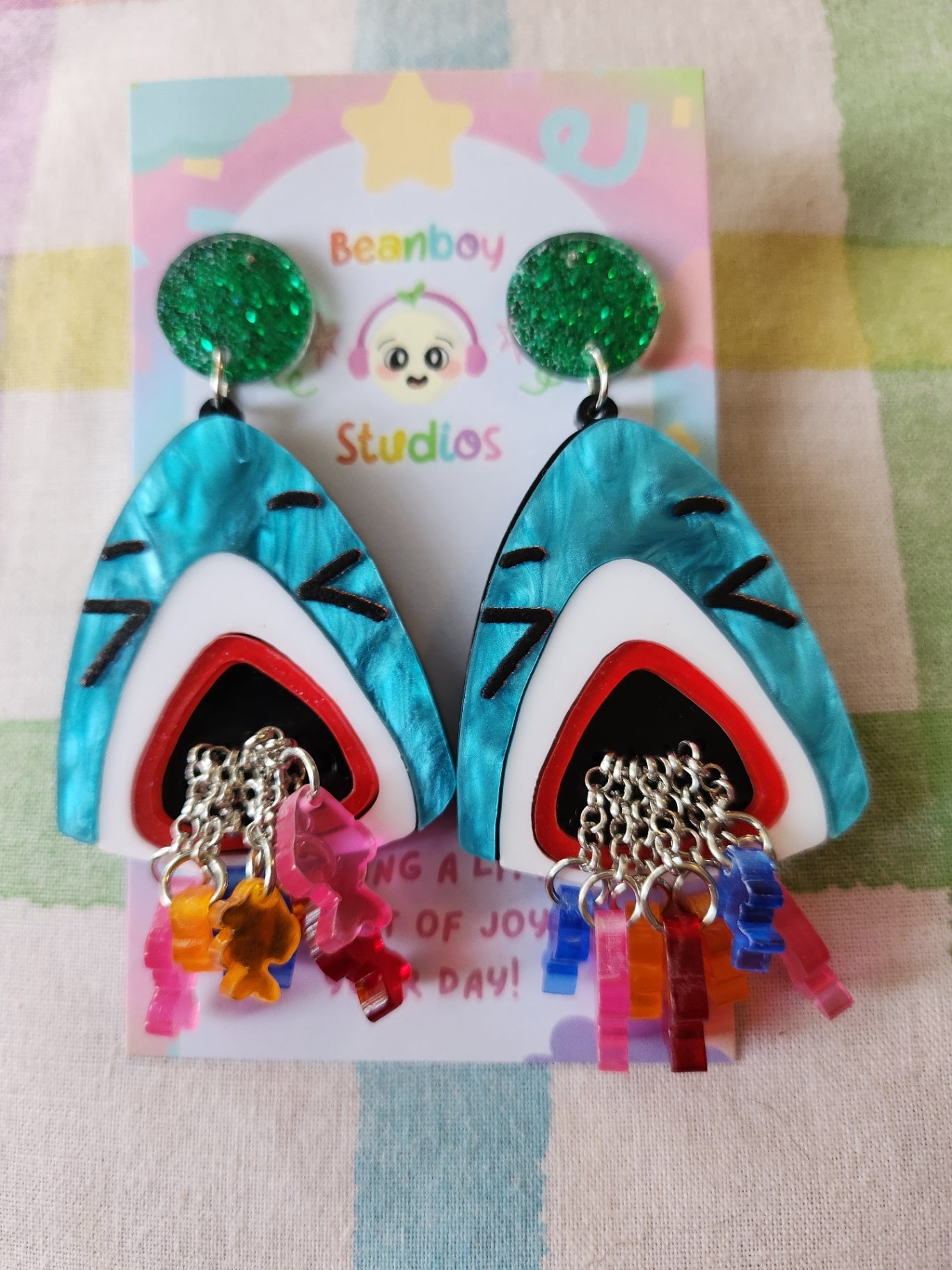 Shark Dangle Earrings