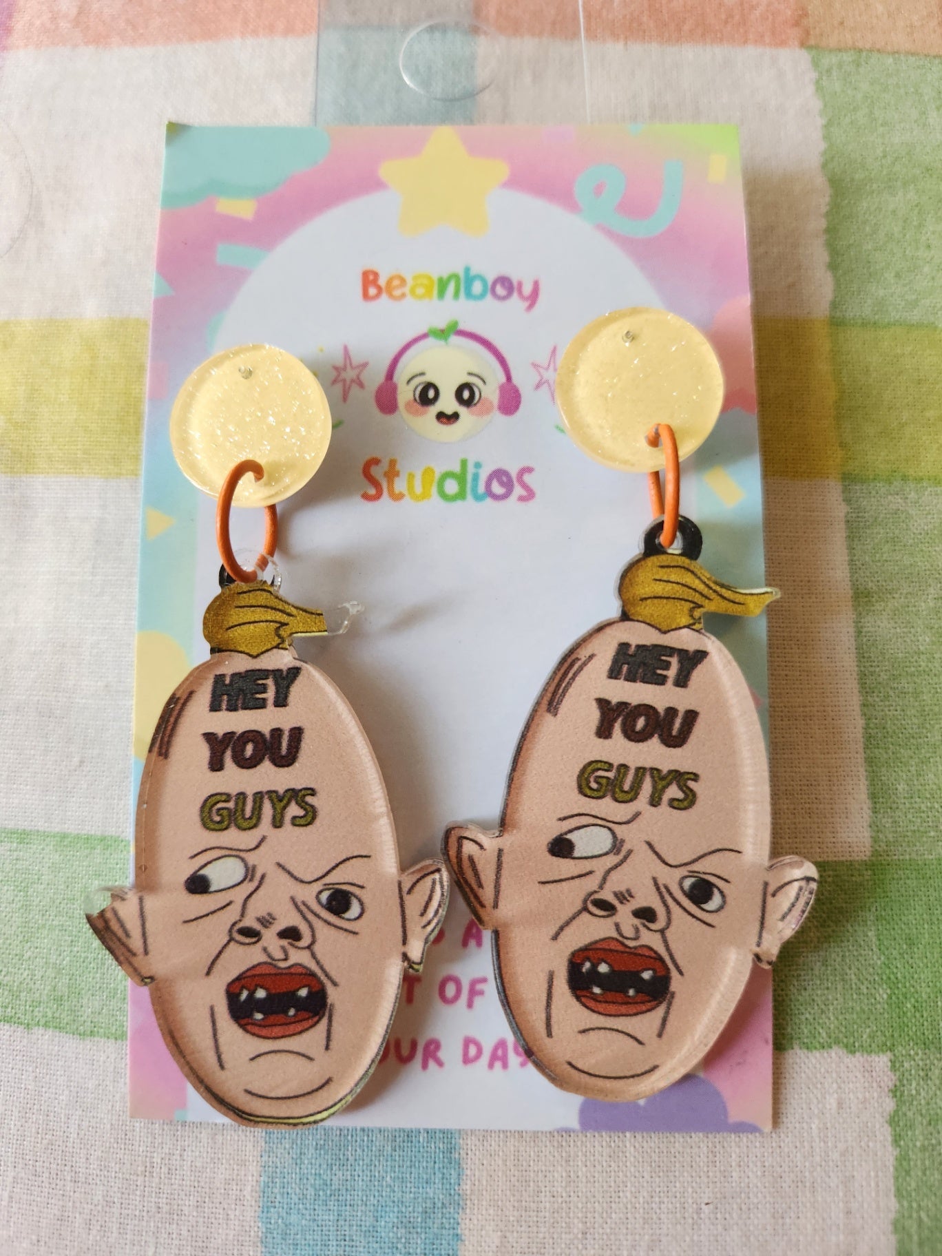 Hey You Guys Earrings