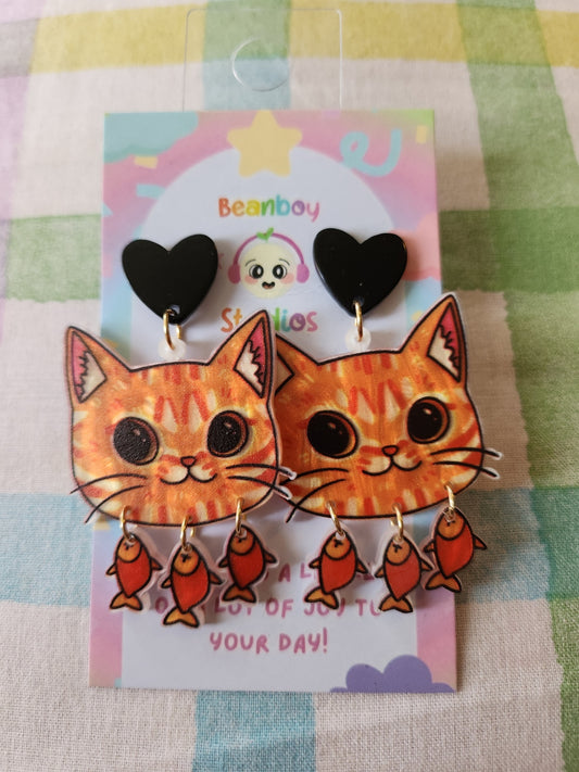 Kitty Statement Earrings