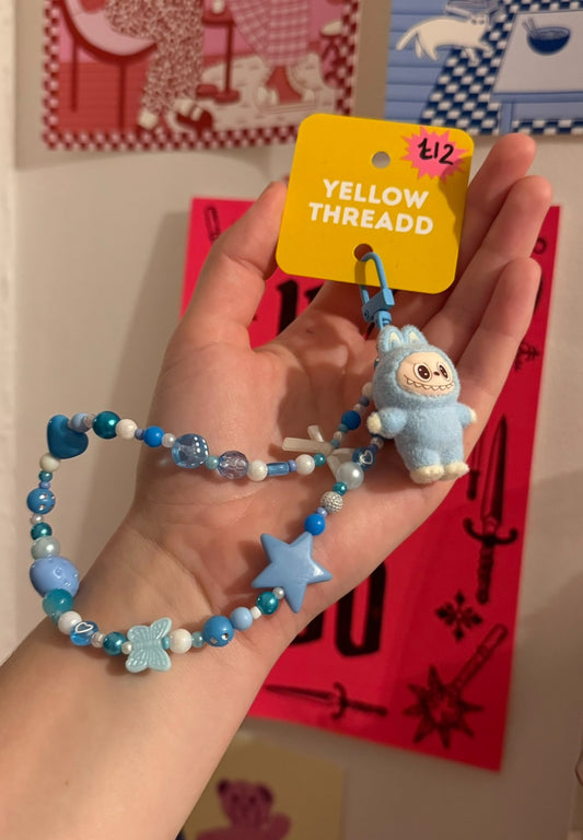 Blue bubu charm