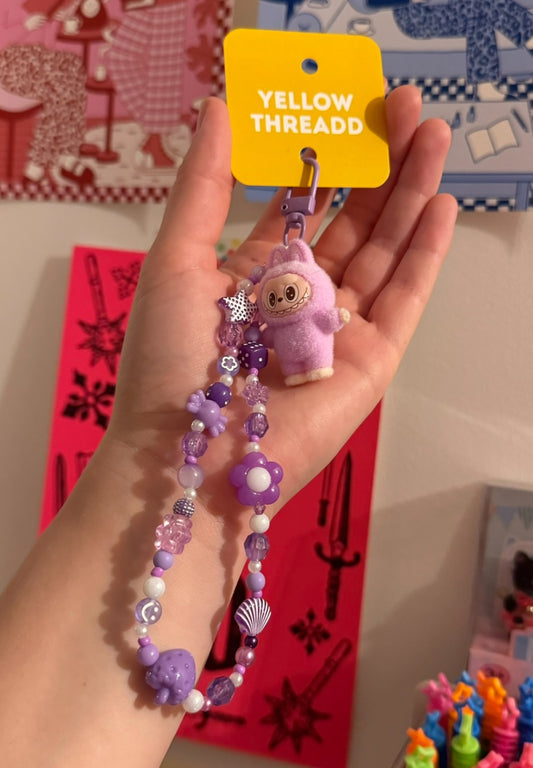 Purple bubu charm 