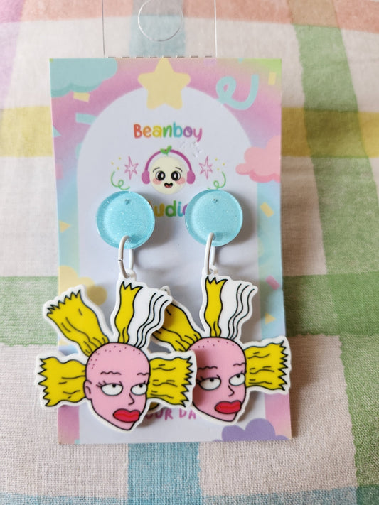 90s Girl Doll Earrrings