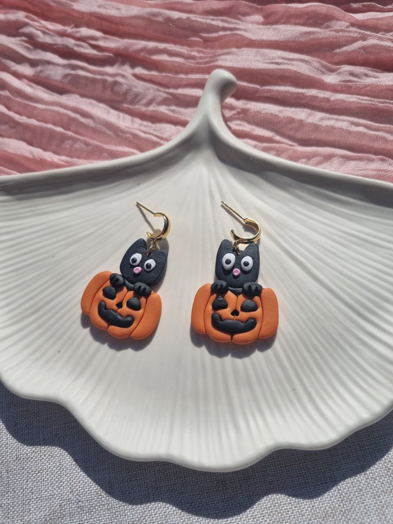 Cats and pumpkins