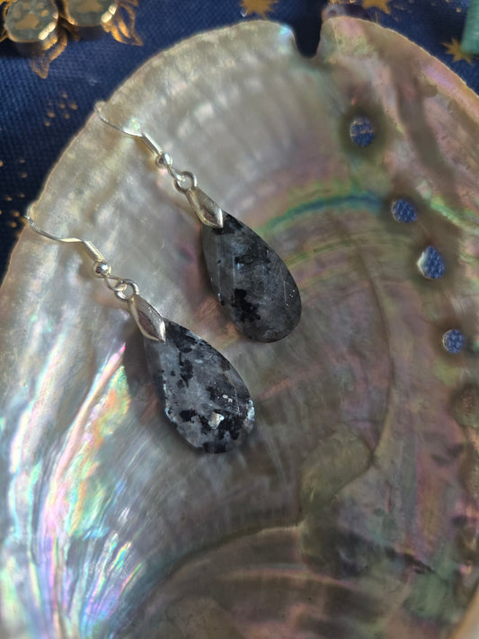 Lavikite tear drop earrings 