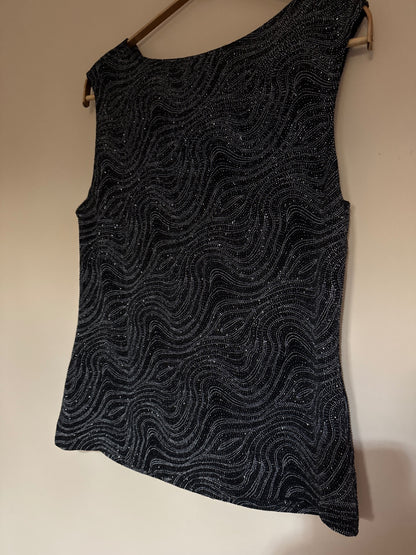 Vintage Sparkle Etam Top 