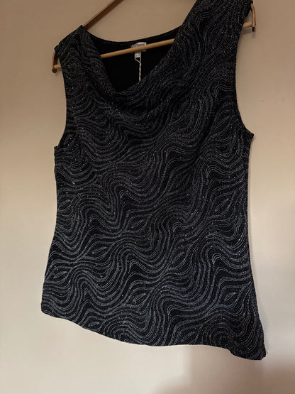 Vintage Sparkle Etam Top 