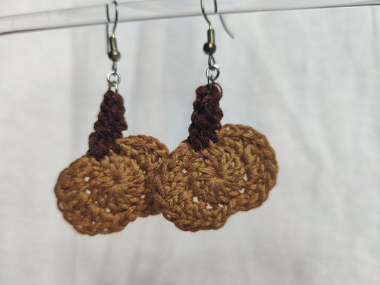 Crochet pumpkins, autumn, Halloween accessories