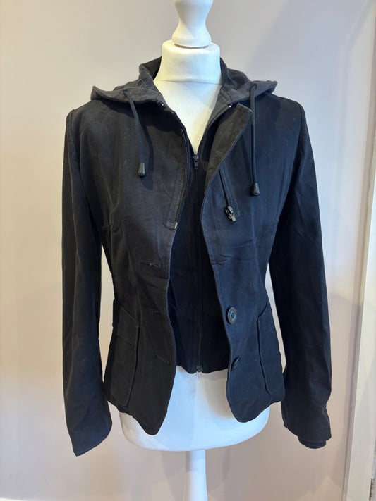 Guess jacket with hood 