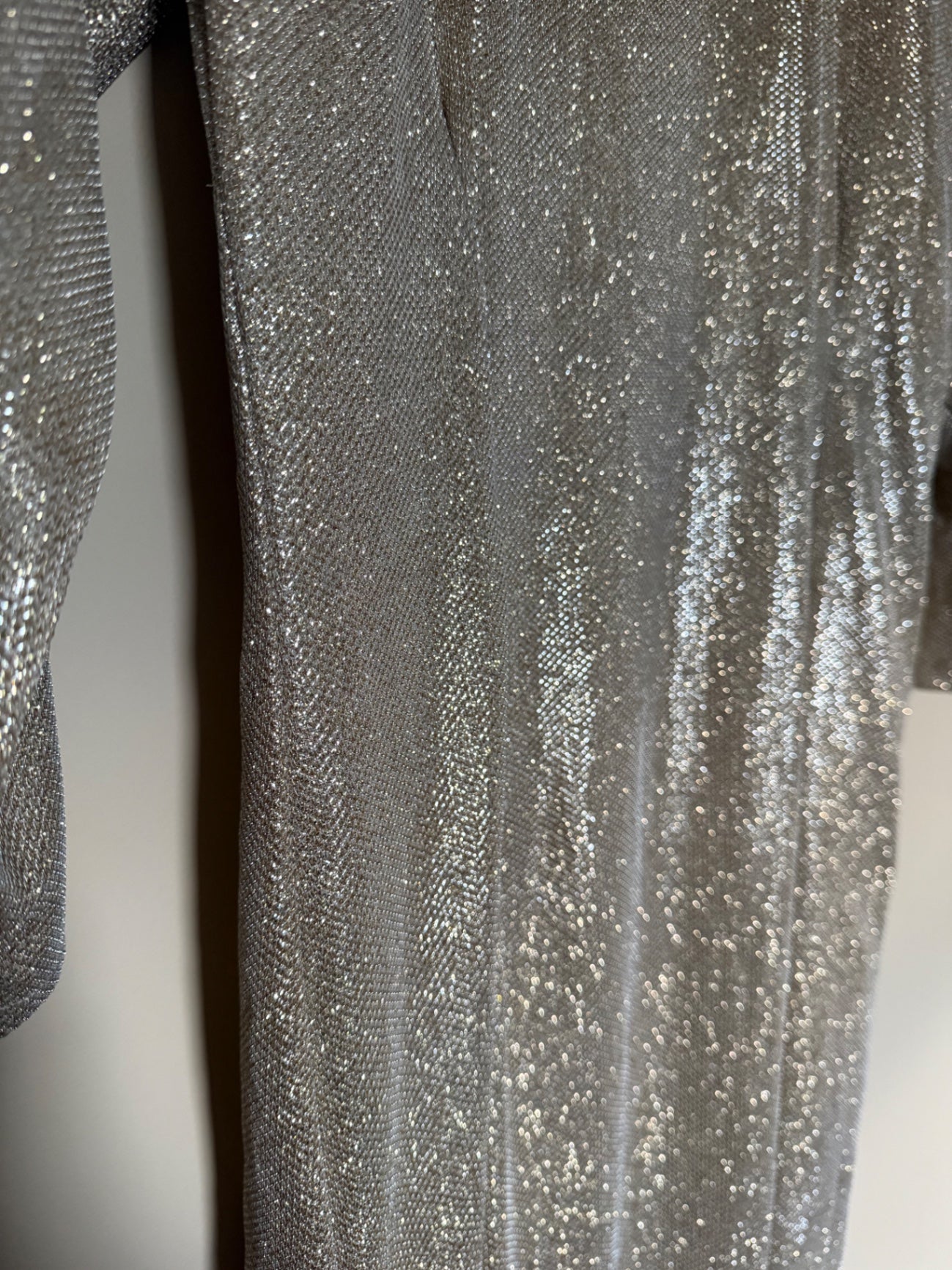 Vintage Gold Maxi Dress 