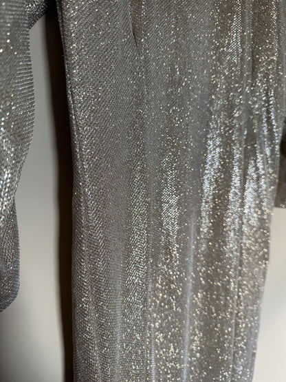 Vintage Gold Maxi Dress 