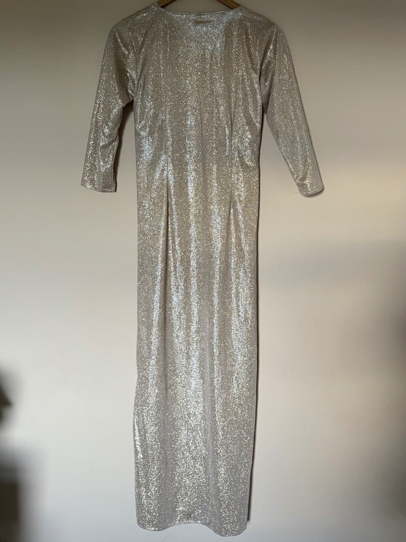 Vintage Gold Maxi Dress 