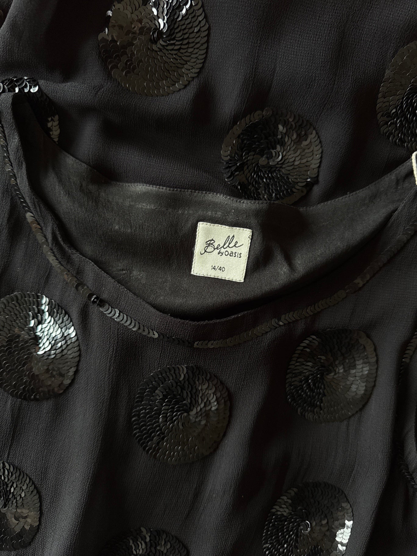 Vintage Oasis Sequin Dress