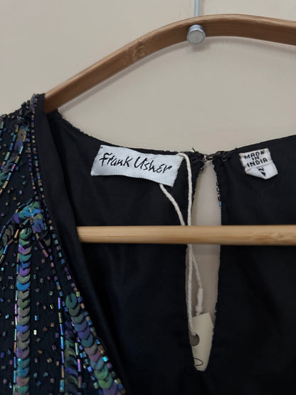 Vintage Frank Usher Sequin Top