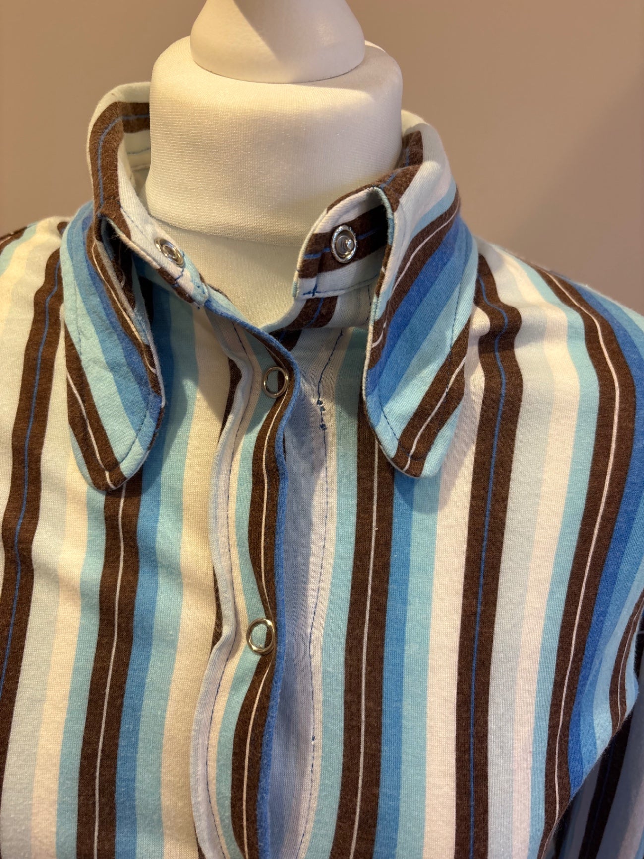 Tripped long sleeve shirt