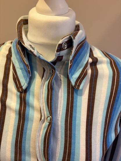Tripped long sleeve shirt