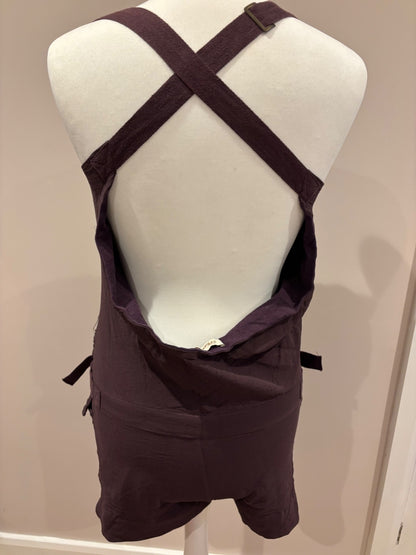 Phard burgundy playsuit with embellishments size xs