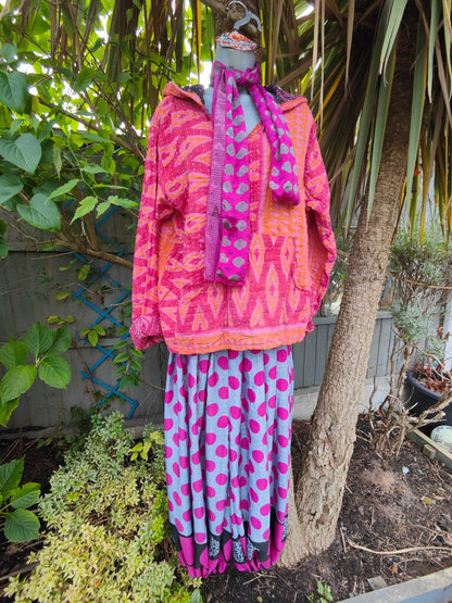 Hareems Bloomer Balloon Trousers & scarf 6-16