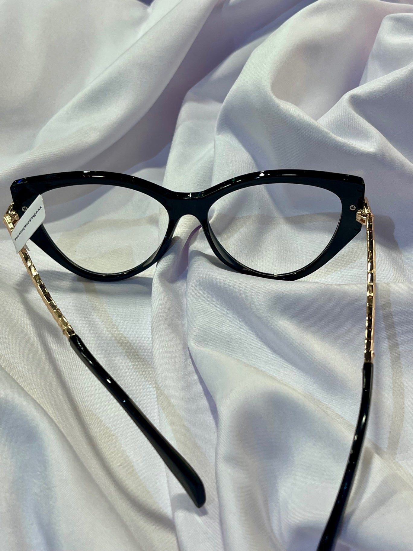 Serpentina Black Cat Eye Anti-Blue Light Glasses