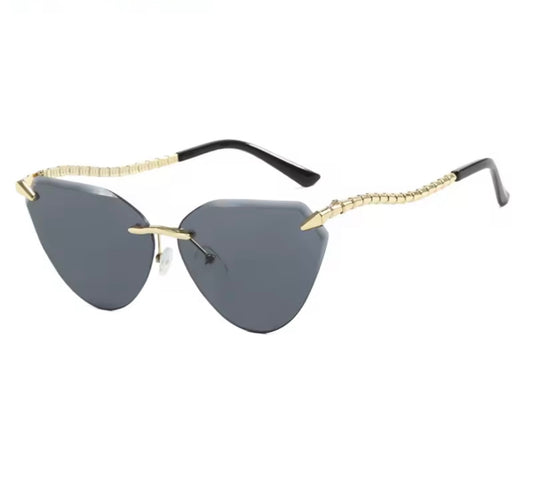 Selena Snake Cat-Eye Sunglasses