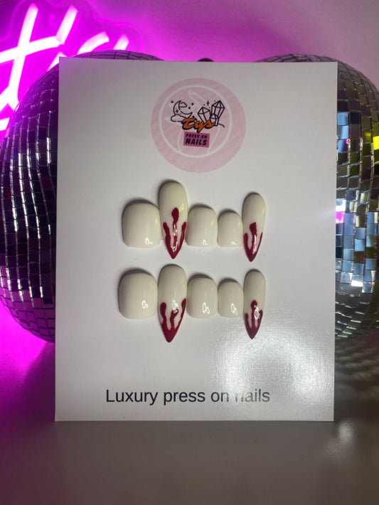 Vampire Fang Nails