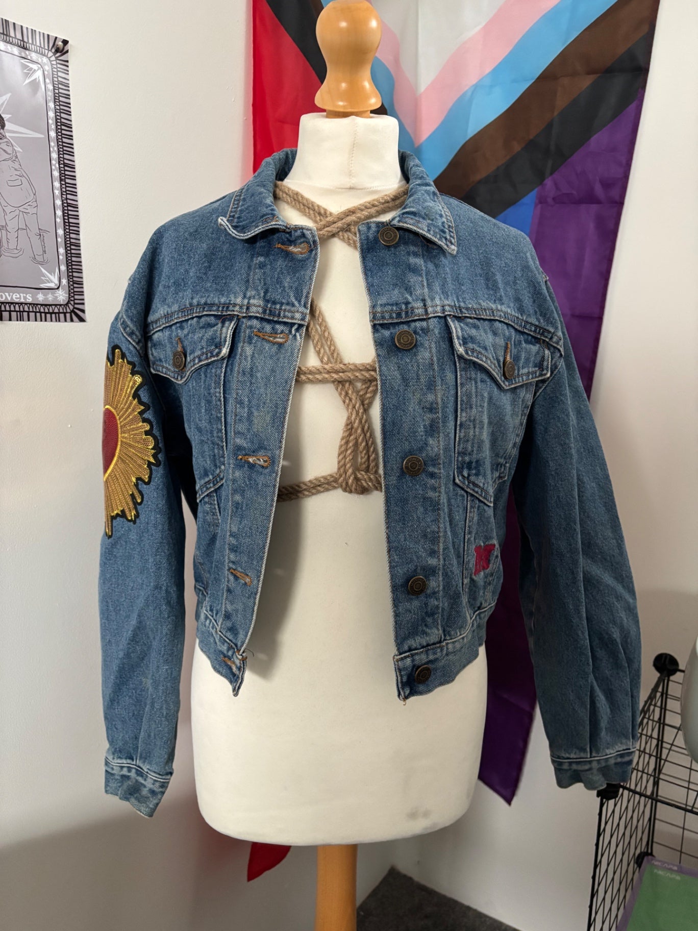 Rocky Horror Embellished Vintage Jacket