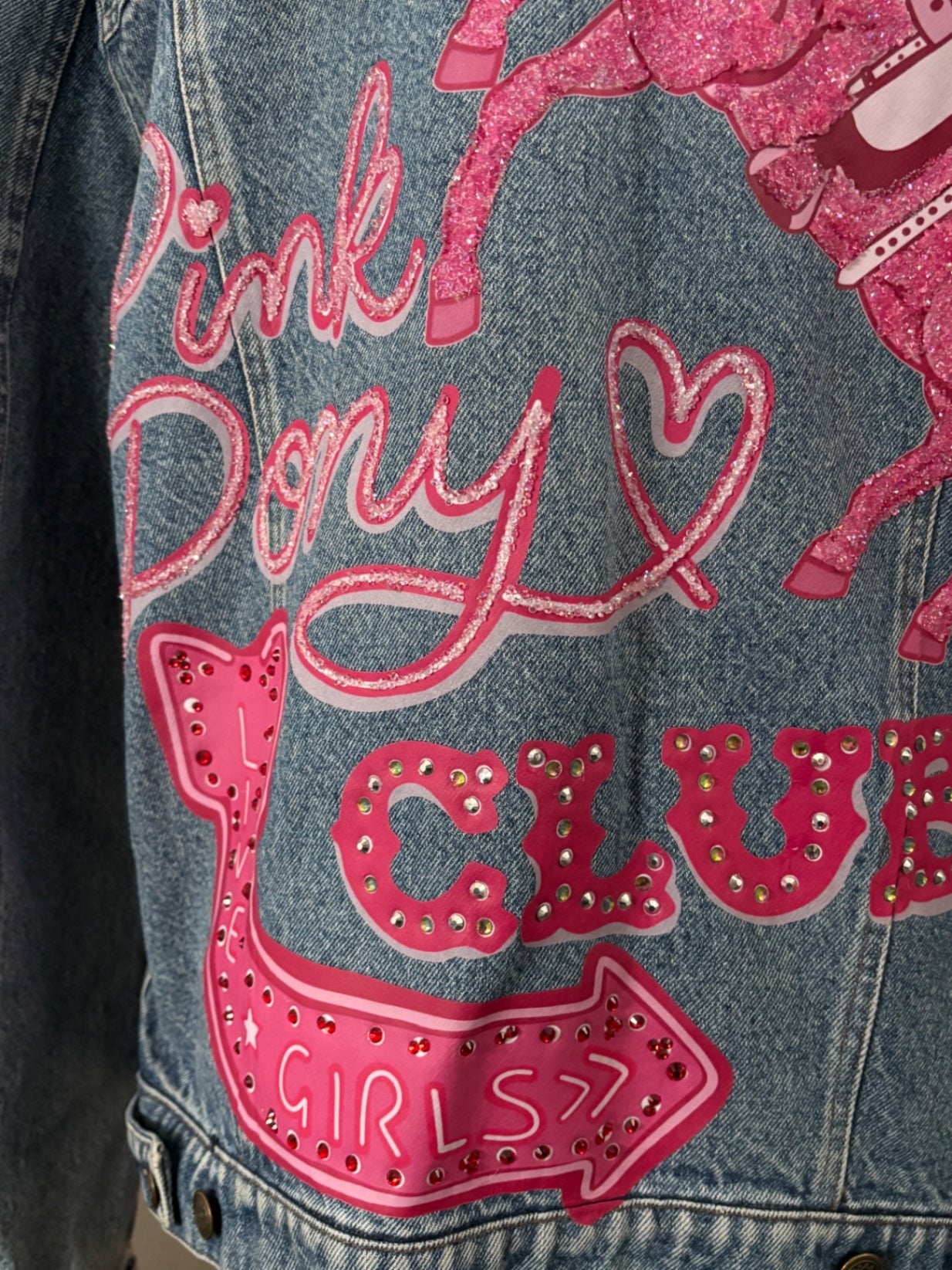 Pink Pony Club Embellished Jacket 