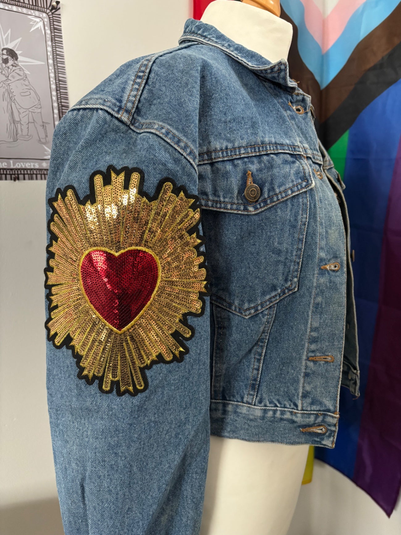 Rocky Horror Embellished Vintage Jacket