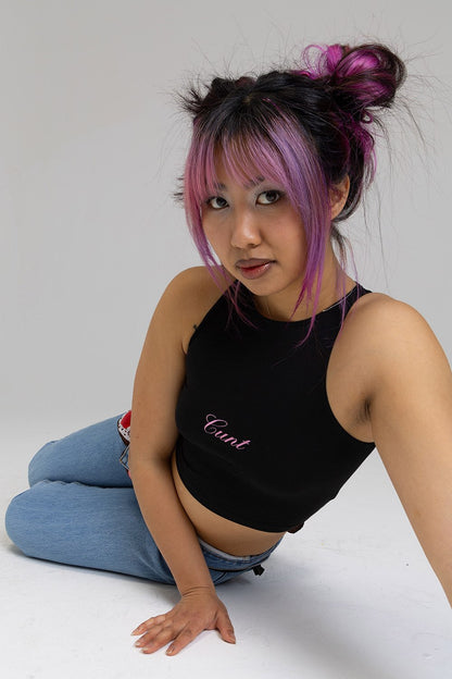 Cunt Crop - White