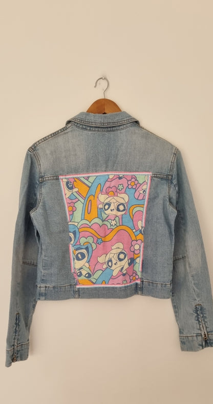 Power Puff Girls Denim Jacket 