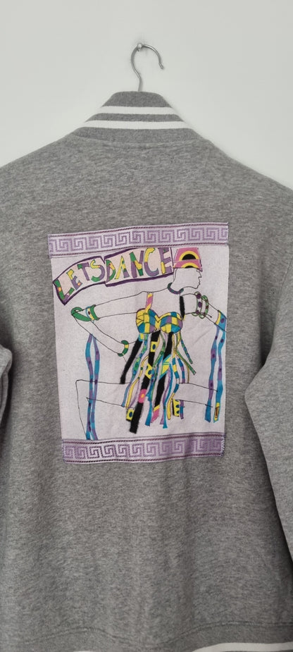 Lets Dance Grey Varsity Jacket 