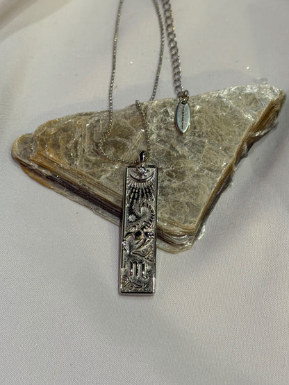 Scorpio Zodiac Amulet Necklace Gold Waterproof Stainless Steel