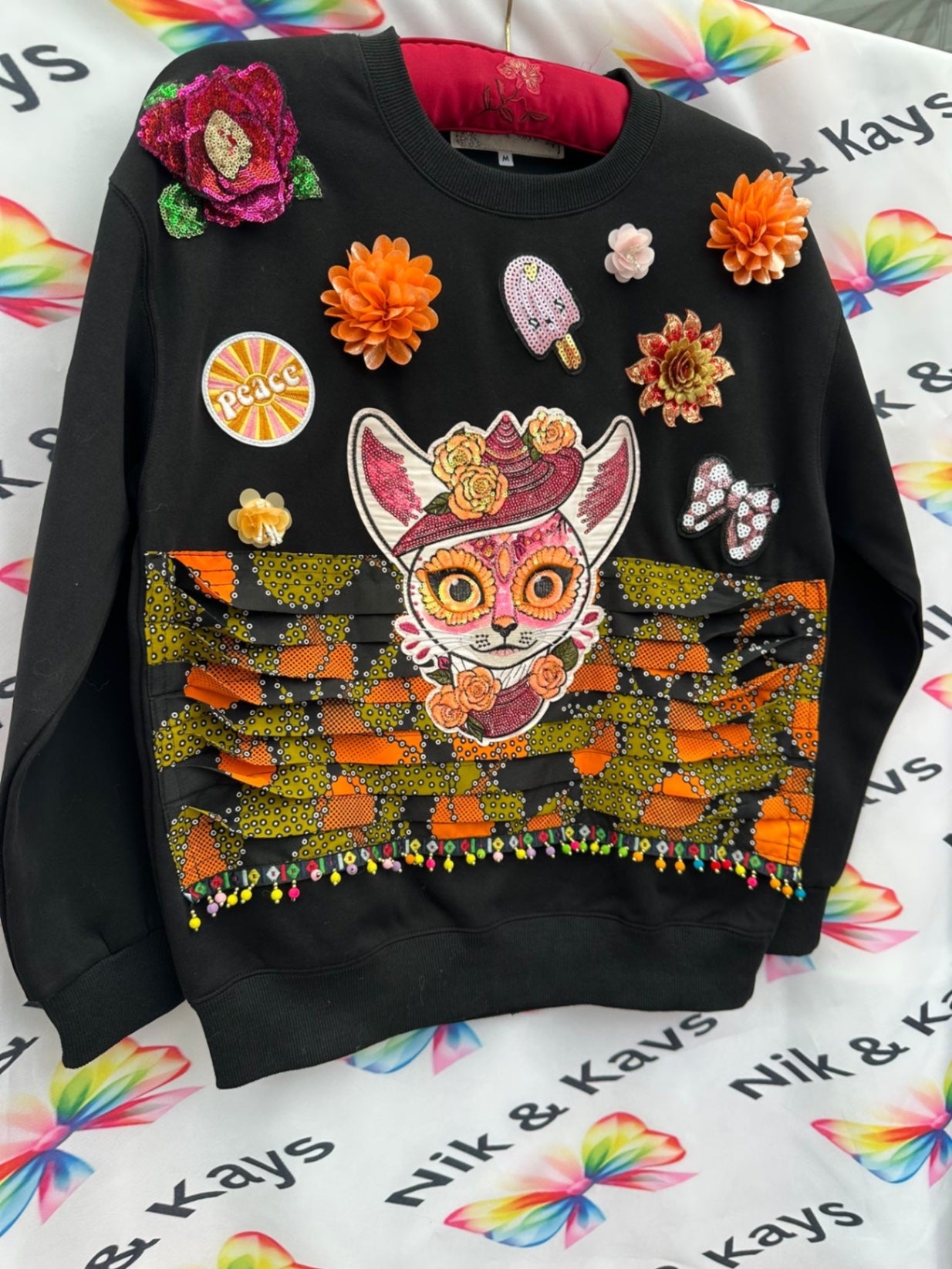 Black Cat Jumper