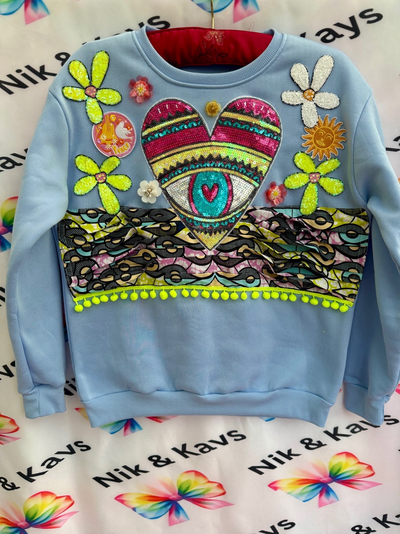 Light Blue Jumper