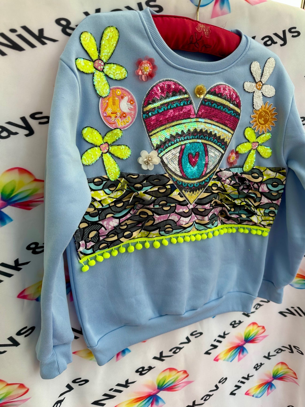 Light Blue Jumper