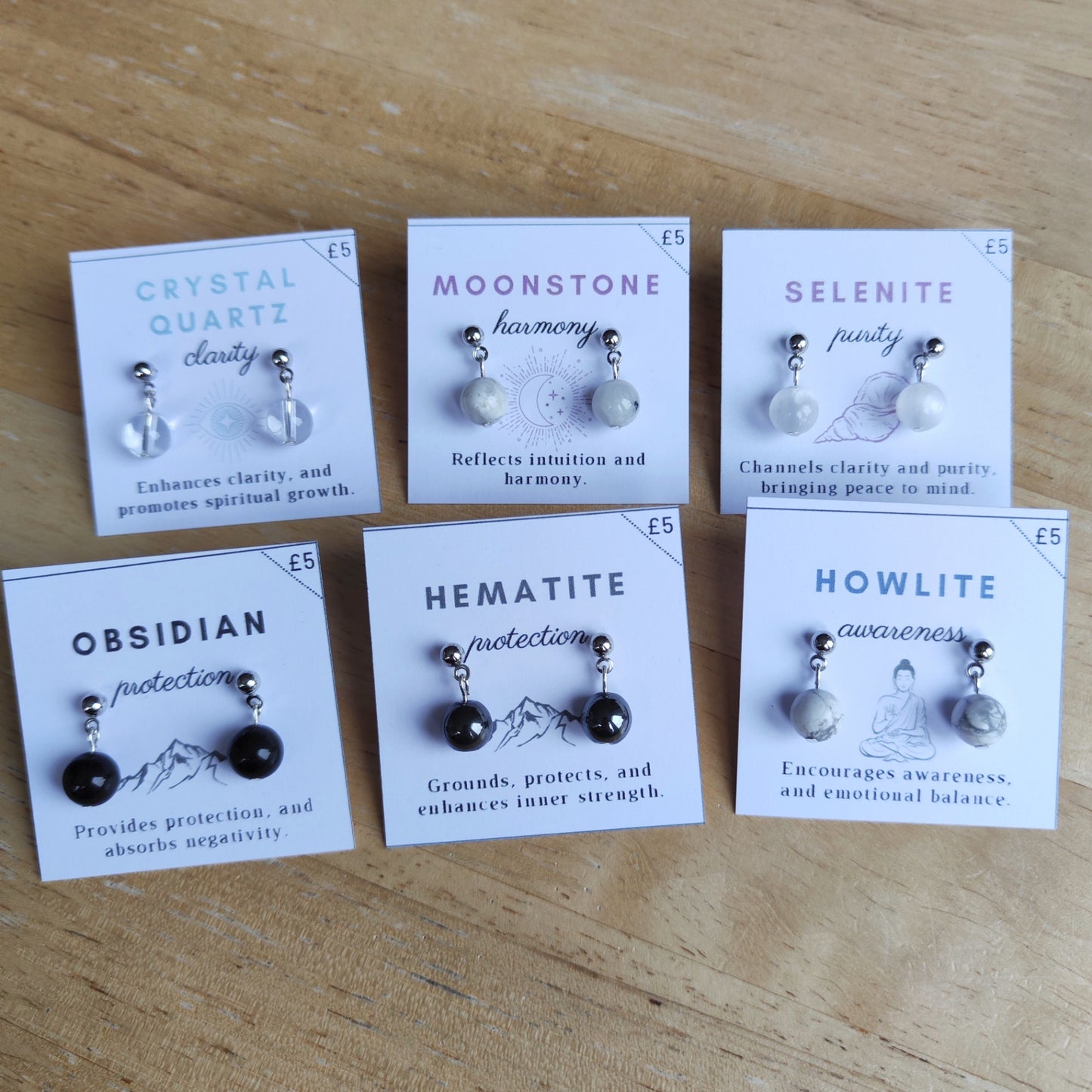 Gemstone Earrings