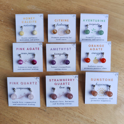 Gemstone Earrings