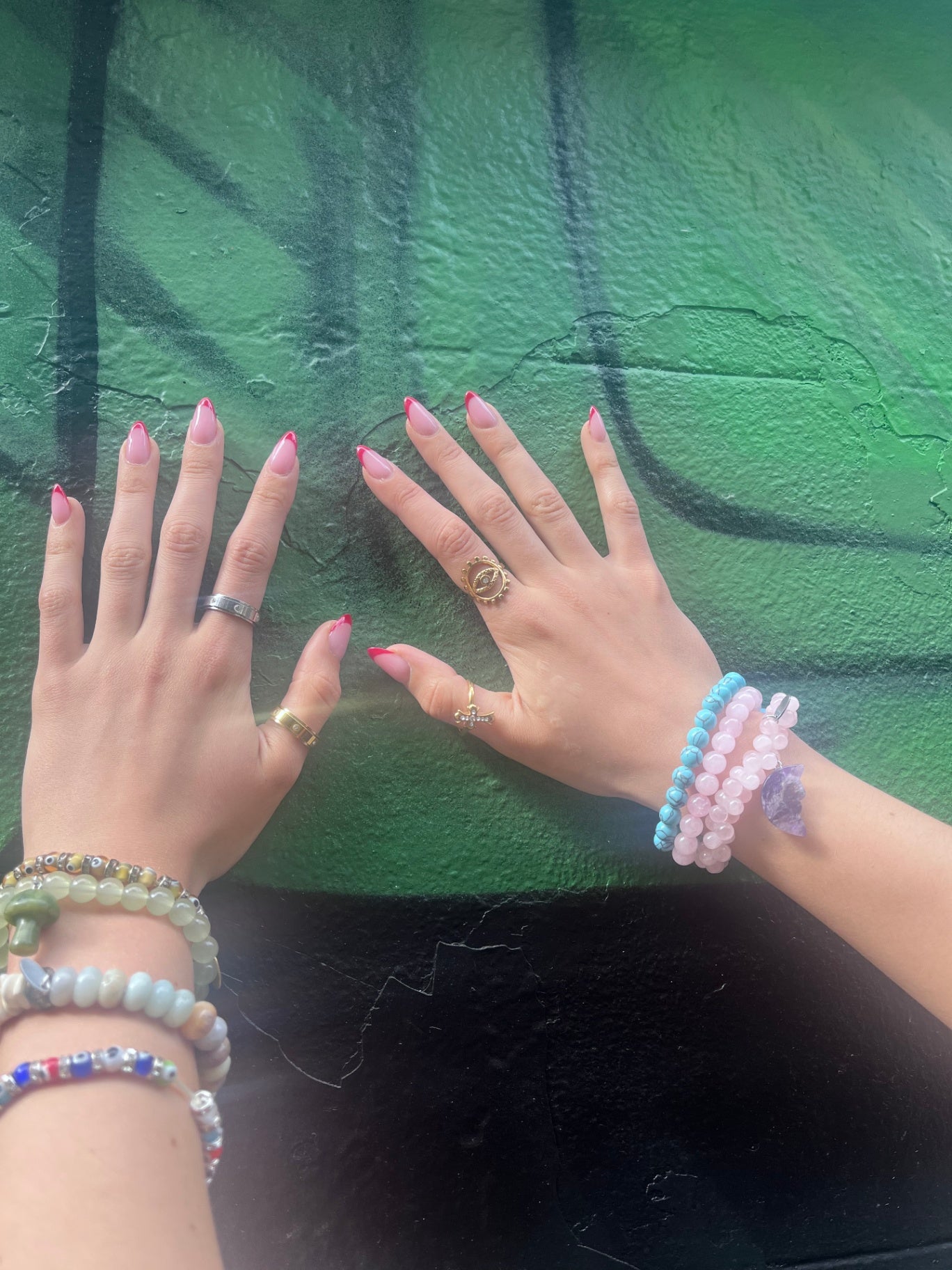 Prehnite Mushroom Bracelet – Healing, Renewal & Heart Energy