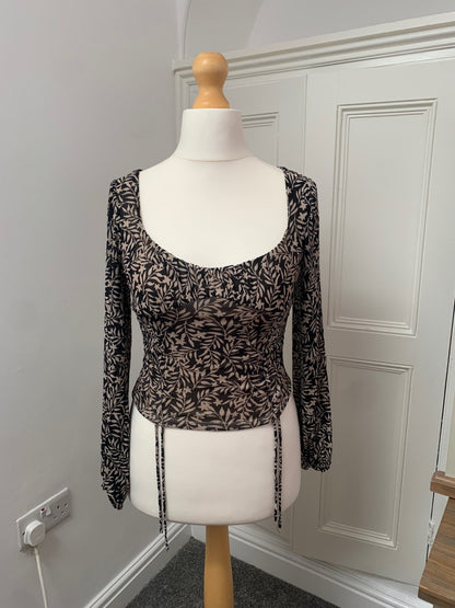 almost famous floral top 