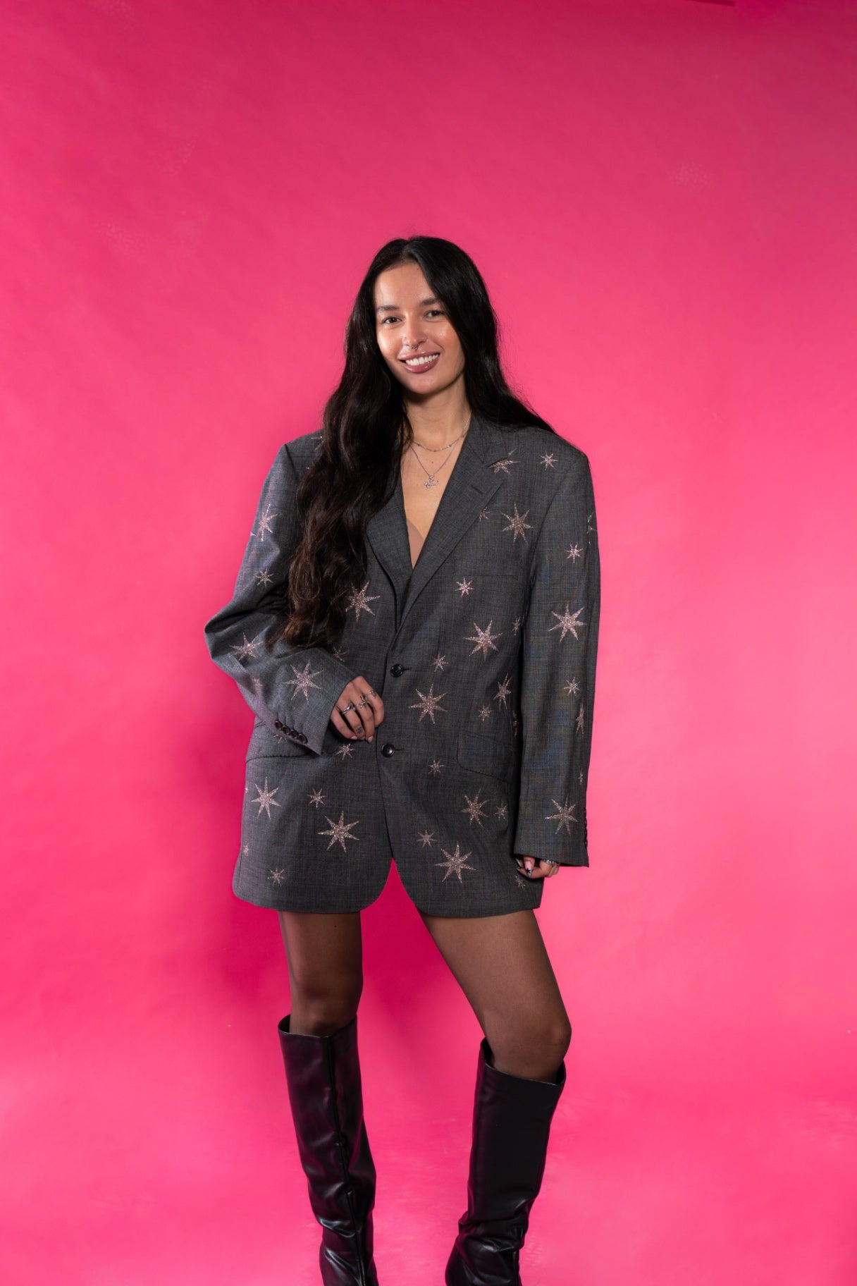 Starlight Grey Blazer