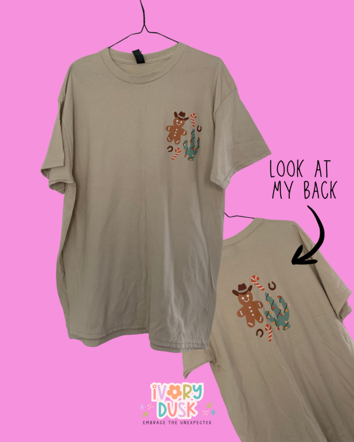 Christmas cowboy tshirt