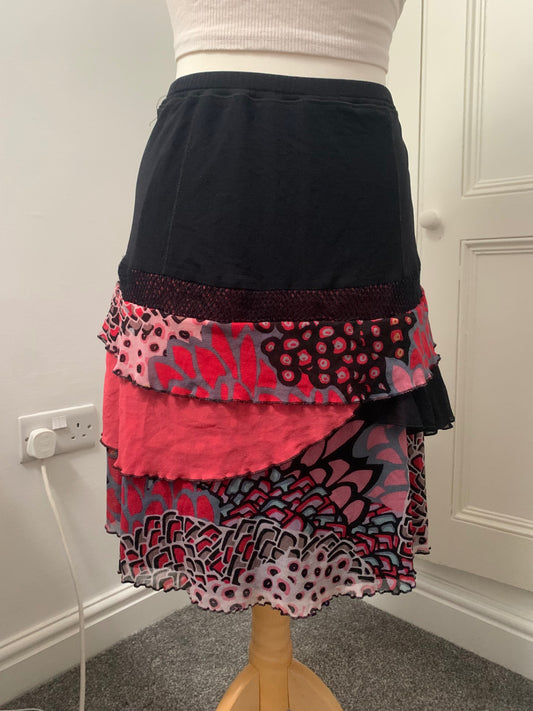 italian vintage layer skirt
