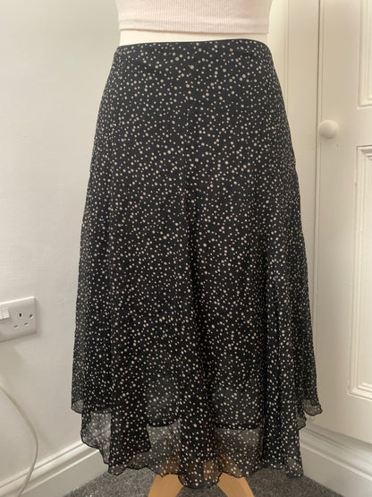 polka dot skirt