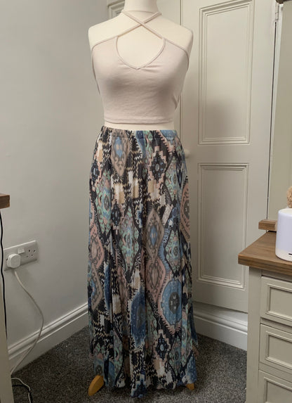 vintage gerry weber geometric maxi skirt