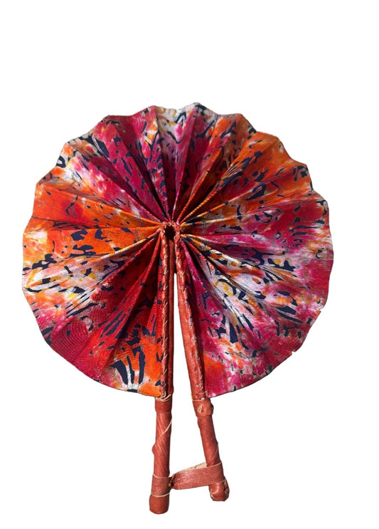 Fan Red and Orange